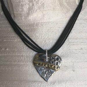Brighton amour love necklace